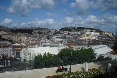 La "baixa" di Lisbona